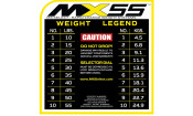 Гантель наборная MX Select MX-55, вес 4.5-24.9 кг, 1 шт без стойки Гантель наборная MX Select MX-55, вес 4.5-24.9 кг, 1 шт без стойки