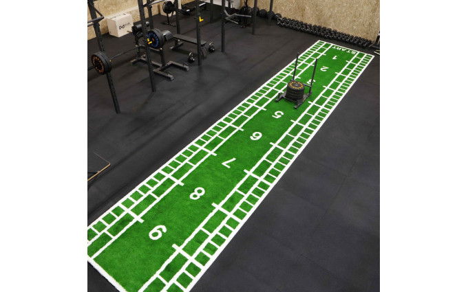 Искусственный газон (трава) DHZ для функционального тренинга с разметкой 2x10 Искусственный газон (трава) DHZ для функционального тренинга с разметкой 2x10